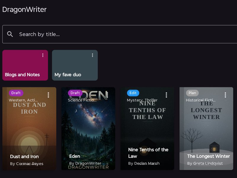DragonWriter app